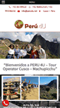 Mobile Screenshot of peru4u.net